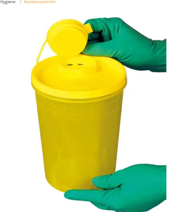 Servobox Abfallbox, f. Kanülen und Spritzen ,500 ml. 1 St.